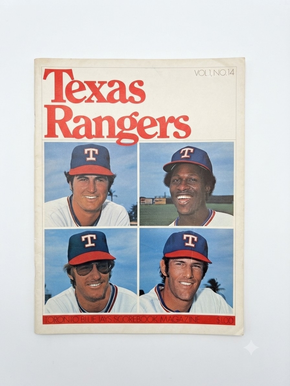1977 Toronto Blue Jays Inaugural Season Scorebook Magazine (Vol. 1, No. 14)